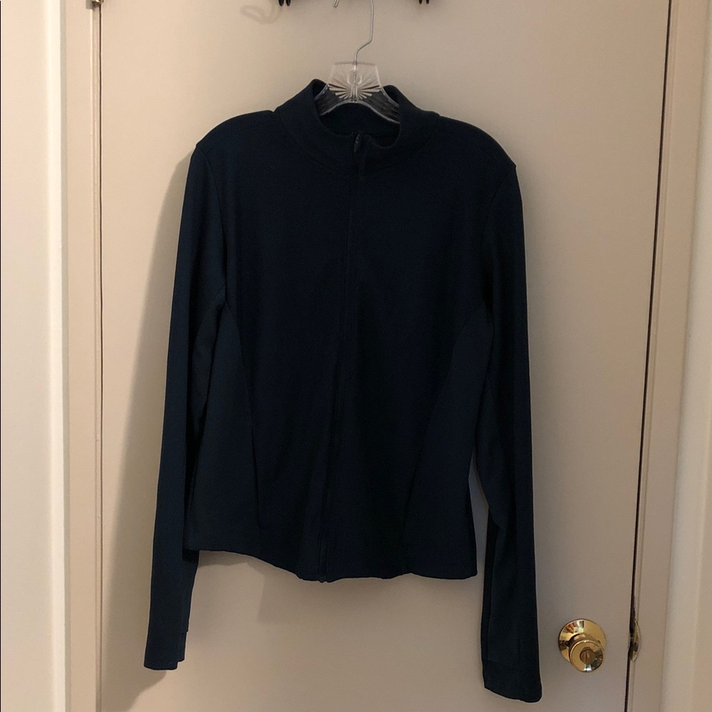 Nike Navy Zip-Up Active Jacket